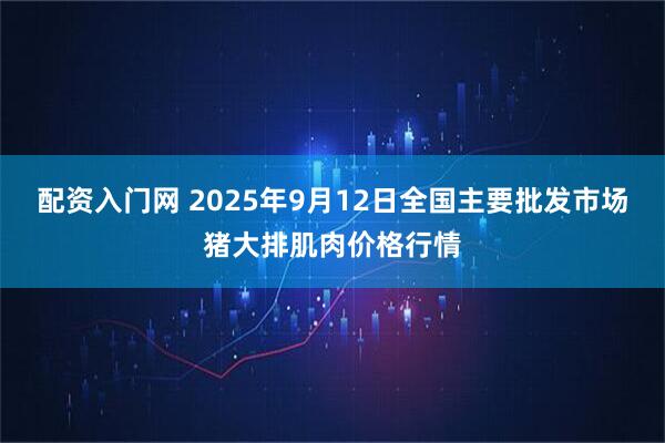 配资入门网 2025年9月12日全国主要批发市场猪大排肌肉价格行情